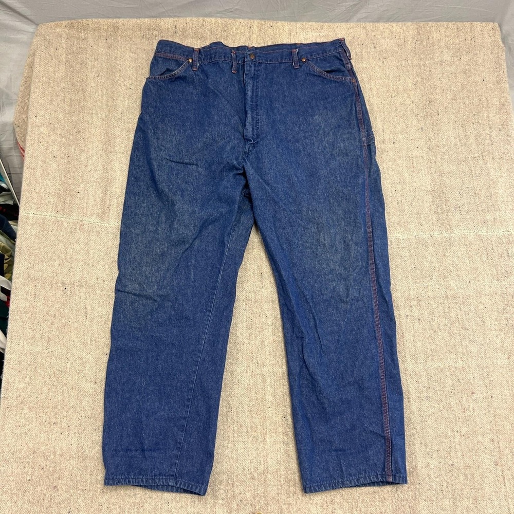 Vintage Wrangler Blue Bell Jeans Mens 40x32 Blue 1960s Carpenter